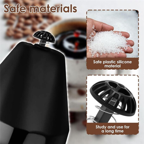 4 Pack Coffee Machine Brew Basket Bottom Spring Loaded Stopper Kits Replacement for  Coffee Makers DCC-1200 2