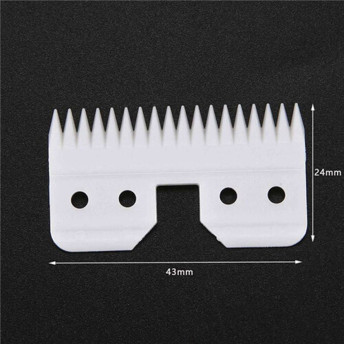 80Pcs/Lot Replaceable Ceramic 18 Teeth Pet Ceramic Clipper Cutting Blade for  A5 Series 1
