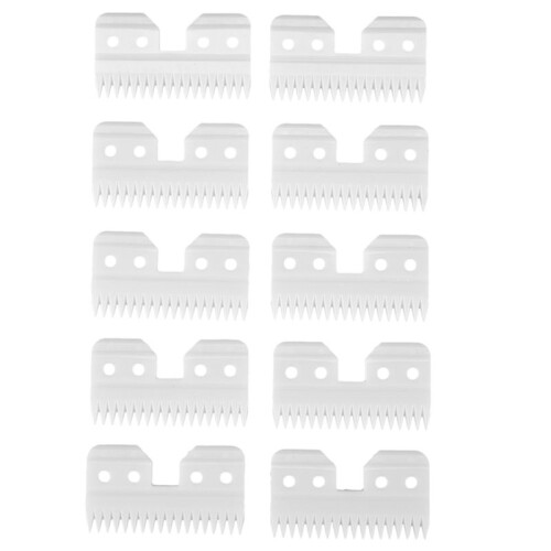 80Pcs/Lot Replaceable Ceramic 18 Teeth Pet Ceramic Clipper Cutting Blade for  A5 Series