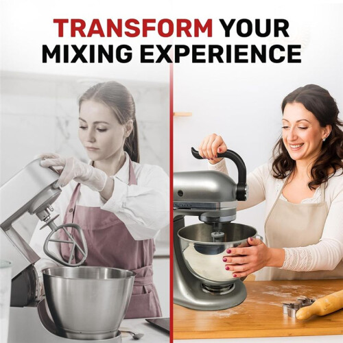 Ergonomic Handle for  Tilt- Stand Mixer - Mixer Accessory - Easy Grip Mixer Attachment 2
