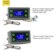 XY-WT04-W WIFI Remote Digital Temperature Controller K Thermocouple High Temperature Controller -99-999 Degrees
