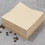 50PCS Square Coffee Filter for 3-10 Cups Natural Unbleached Disposable Coffee Filter Easy Carry Home Office Coffee Maker 2