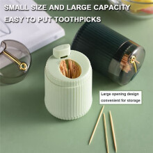 3Pcs Automatic Toothpick Dispense, Push-Type Toothpick Storage Box Toothpick, New Toothpick Holder Dispenser