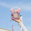 Creatives Retro Telephone Shape Water Bottle with Adjustable Shoulder Strap, Drinking Bottles with 3D Sticker() 5