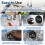 6 Pcs Garbage Disposal  Guard Sink Baffle Cover - with Multi - Function Drain Plugs for Whirlaway, for Waste King 1