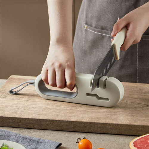 Knife Sharpener,4 in 1,Kitchen Blade and Scissors Sharpening Tool,Professional 4-Stage Knife Accessories, 2