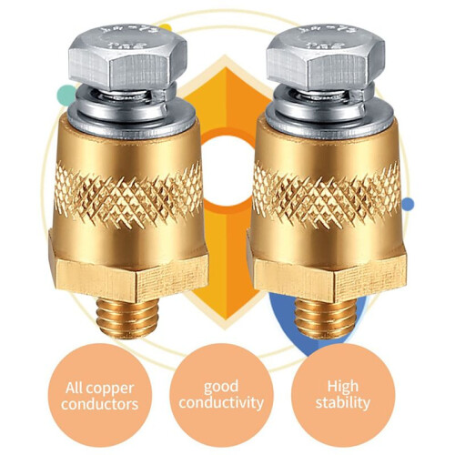 4X Battery Terminal Connectors,Battery Post Terminals,for M8 Top or Side Terminal Charging Posts,Battery Cable Terminals 1
