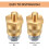 4X Battery Terminal Connectors,Battery Post Terminals,for M8 Top or Side Terminal Charging Posts,Battery Cable Terminals 4
