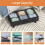 2X Under-Bed Locker Storage Box with Wheels Bed Bottom Storage Box Storage Box Rolling Storage Container Under Bed 5