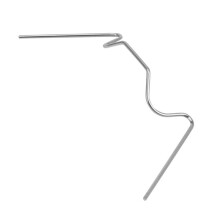 Greenhouse Glazing Clips, Stainless Steel W Type Clips Leaf Spring Clips for Greenhouse Glass House Twin-Hall Web 300PCS