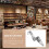 40X Adjustable Wire Rope Hooks Picture Rail Display Hanging Hooks Hanging System Accessories 2