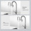 1PC Faucet Tap Water Filter Purifier Removable Washable Filter Small Physical Filtering for Home Kictchen 2