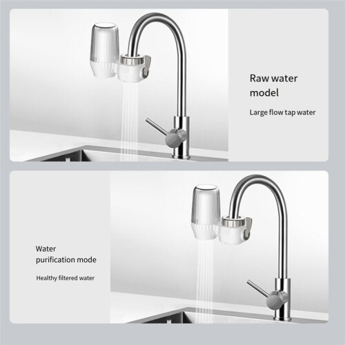 1PC Faucet Tap Water Filter Purifier Removable Washable Filter Small Physical Filtering for Home Kictchen 1