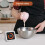 LCD Digital Kitchen Timer High Brightness Countdown Clock with 4 Alert Modes for Cooking, Baking Studying and Sports-A 1