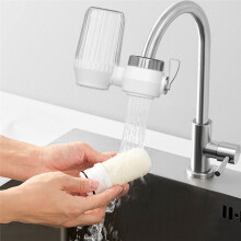 1PC Faucet Tap Water Filter Purifier Removable Washable Filter Small Physical Filtering for Home Kictchen