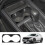 For  CX-50 CX50 2023 US Version Car Gloss Black Central Control Water Cup Holder Panel Trim Frame 5