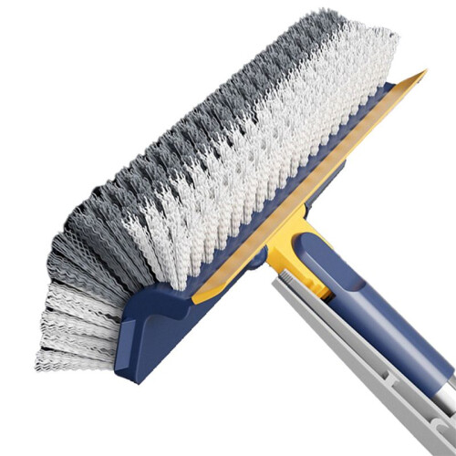 2X Long-Handled Floor Brush, Multi-Functional Scraping and Cleaning Brush, Cleaning Without Blind Spots 1