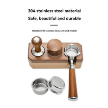 Double Spout 51mm Coffee Portafilter with Cups Basket for Homix Hibrew H11 Cecotec Phico Brayer Coffee Machine