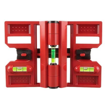 Fence Post Level Magnetic Folding Adjustable Utensil Fence Leveling Tool for Window Installation Ceiling Furniture B