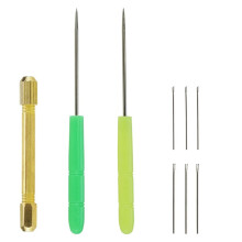 9-Teiliges Set Puppenhaar-Bastelbedarf DIY Puppenhaar-Herstellungswerkzeuge Zubehör Puppenhaar-Einwurzelung Rerooting Rehair Werkzeughalter