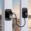 Refrigerator Lock 2 Packs,Fridge Lock Protection Fridge Locks with Key Surface-Friendly Freezer Lock,Black 2