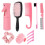 Escova de Cabelo para Boneca Compatível com , Conjunto de 4 Pentes com Frasco de Spray Compatível com Escova para Boneca 1