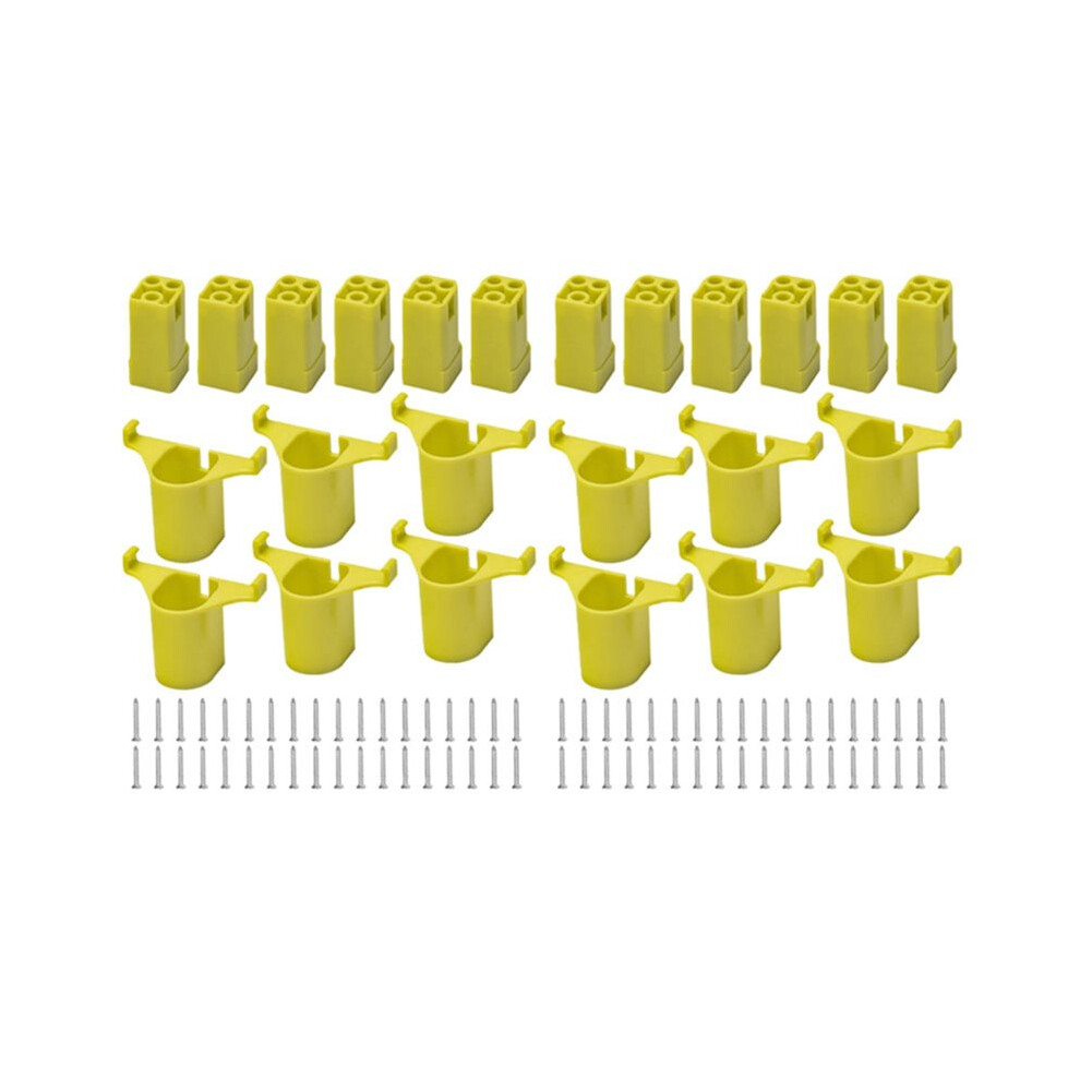 12+12 Tool And Battery Mounts/Holders Kit For 18V Cordless Tool And Battery,Organize 18V Tool Battery Collection 4712919663431
