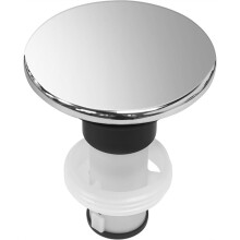 Polished Chrome 972098A Bathroom Sink Push & Seal - Drain Stopper Assembly,Part Number is 35338-06XX