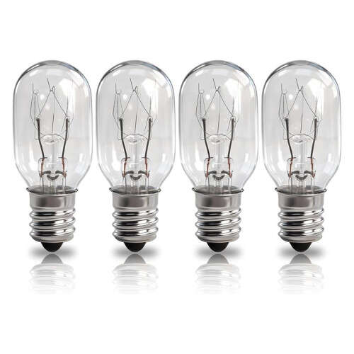 4-Pack 20W 120V Sewing Machine Light Bulbs Compatible with , Janome, Babylock - E12 Base