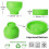 Popcorn Microwave Silicone Foldable Kitchen Easy Tools DIY Popcorn Bucket Bowl Maker with Lid,Light 9