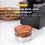 58mm Espresso Distributor Espresso Distribution Tool Coffee Distributor Adjustable Depth Espresso Leveler 5