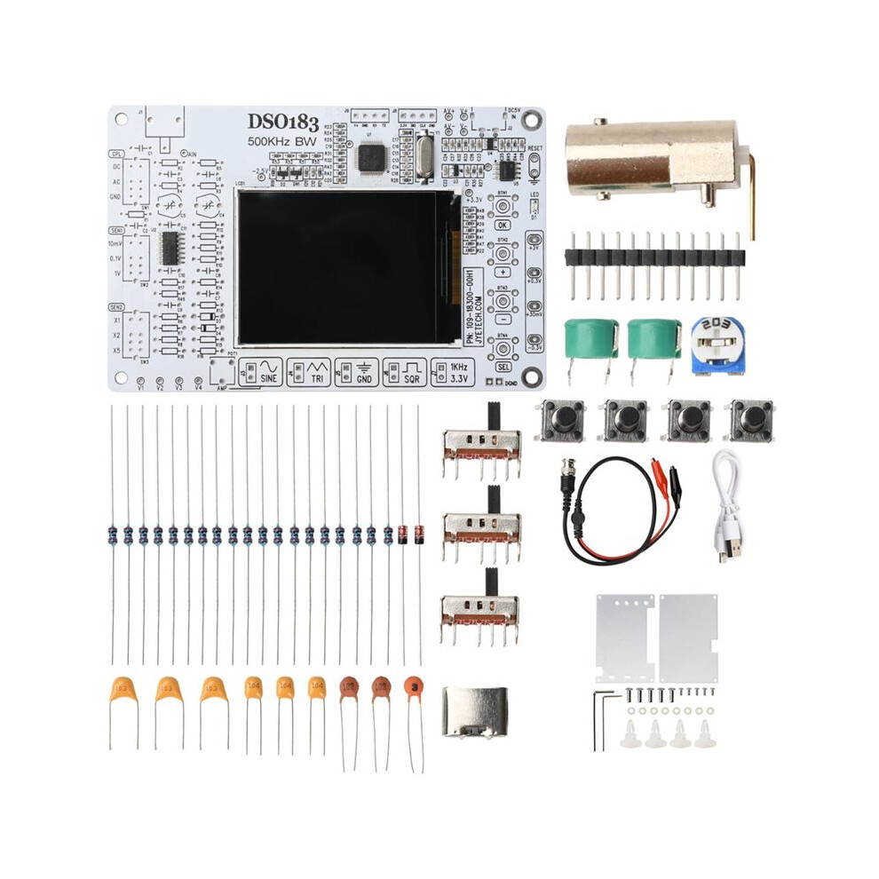 Dc5v Dso183 Digital Oscilloscope Diy Loose Parts Teaching Practical Training Electronic Production Kit 6032340532495