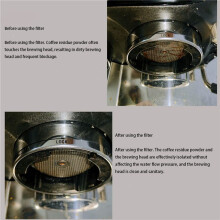 2pcs 51mm Contact Shower Screen Filter Mesh for Expresso Portafilter Coffee Machine Universally Used Thickness 2mm
