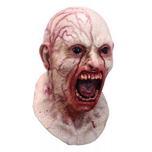 Latex Realistic Horror Mask for Halloween Makeup Party Scary Face Cover Makeup Masquerade Bloody Disgusting Masque