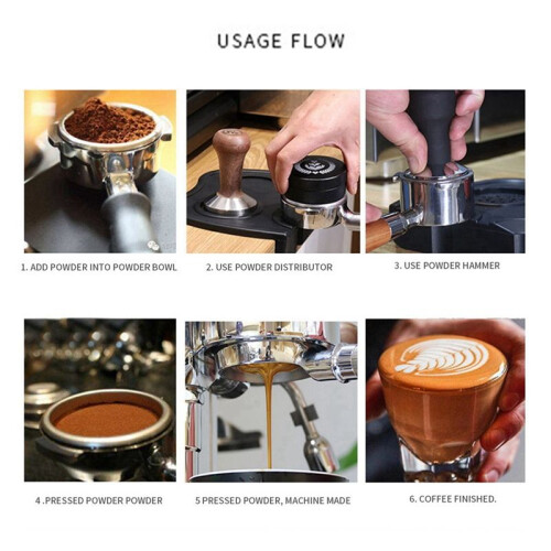 2X, 58MM Coffee Portafilter Coffee Machine Bottomless Filter for Barsetto Coffee Handle Professional Accessory, G 1