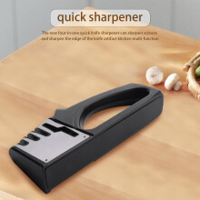 Spitzer, 4 Stufiger Messer Schärfer, 4-In-1 Messer Und Schere Mit Diamant, Keramik, Wolfram, Küchen Werkzeuge Für Messerarten