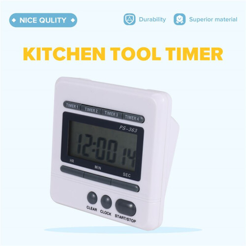 Digitaler Countdown Timer 4 Kanal Countdown Timer Zum Kochen In Der Küche 1