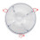 2X Replacement  Blade + 16Oz Cup Set for , Replacement Parts Compatible with 250W MB1001 Blender 4