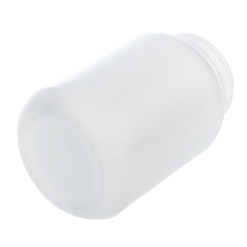 3X Laboratory Chemical Storage Case White Plastic Widemouth Bottle 500ML 2