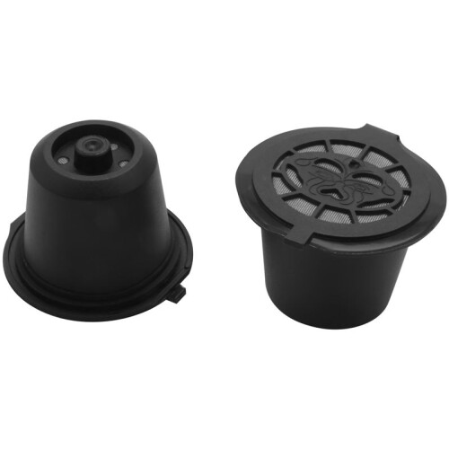 20X Refillable Reusable Coffee Capsules Pods for  Machines Spoon 1