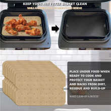 300 Piece Air Fryer Accessories for  Foodi  XL, Air Fryer Parchment Paper Liners for  FG551(BG500A)