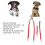 Bauchgurte 3er-Set, Nylon, verstellbar, rot 5