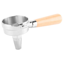 2X Tea Portafilter with Wooden Handle And Suit 58mm Coffee Machine/Teapresso Portafilter/Design for Tea Bag & Broken Tea