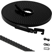 Correia de Transmissão 41A5434-14A, para Portas de Garagem de 3 Metros de Altura, Conjunto de Correia Formula 1 041A5434-14A para