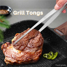 2 Piezas Pinzas De Cocina Pinzas para Parrilla Pinzas Largas De Acero Inoxidable para Chef, Pinzas para Barbacoa, Pinzas para Carne, Pinzas para Bar,