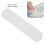 Garde-éclaboussures d'évier 61x14.8cm silicone blanc 5