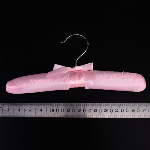 5 x Satin Padded Children Clothes Hook Hangers ()
