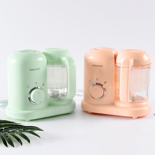 Baby Food Maker,Multi-Function Steamer Grinder Blender Mills Machine Auto Grinding Food Processor for Baby EU Plug Green 2