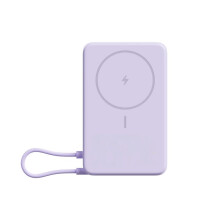 Batería Externa Magnética Xiaomi 10000 con Soporte Integrado Violeta