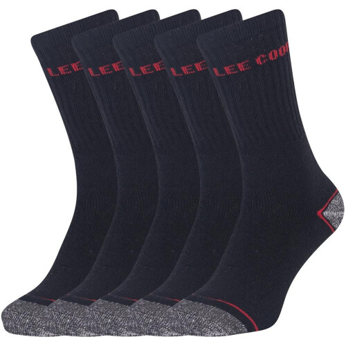 Lee Cooper Lee Cooper Mens Logo Socks (Pack of 5) 2